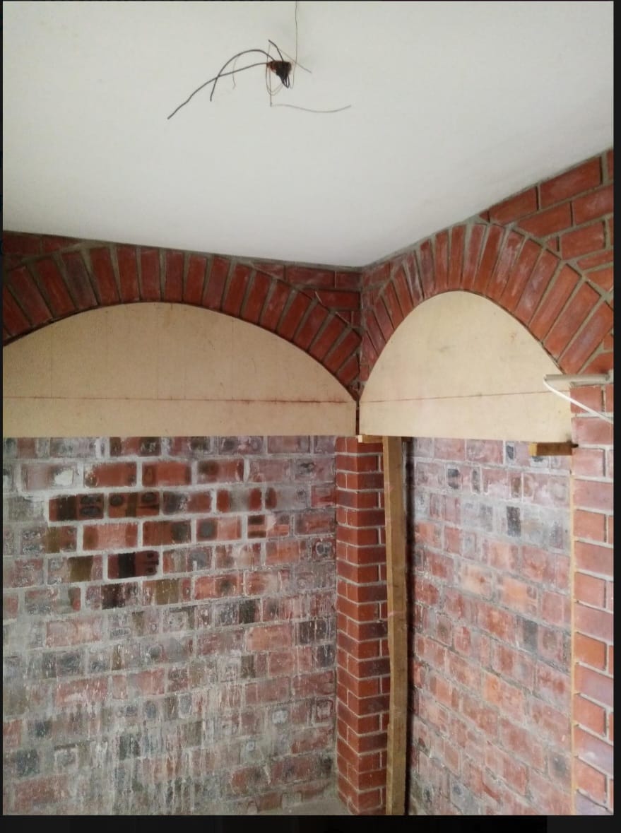 Brick Archway Construction