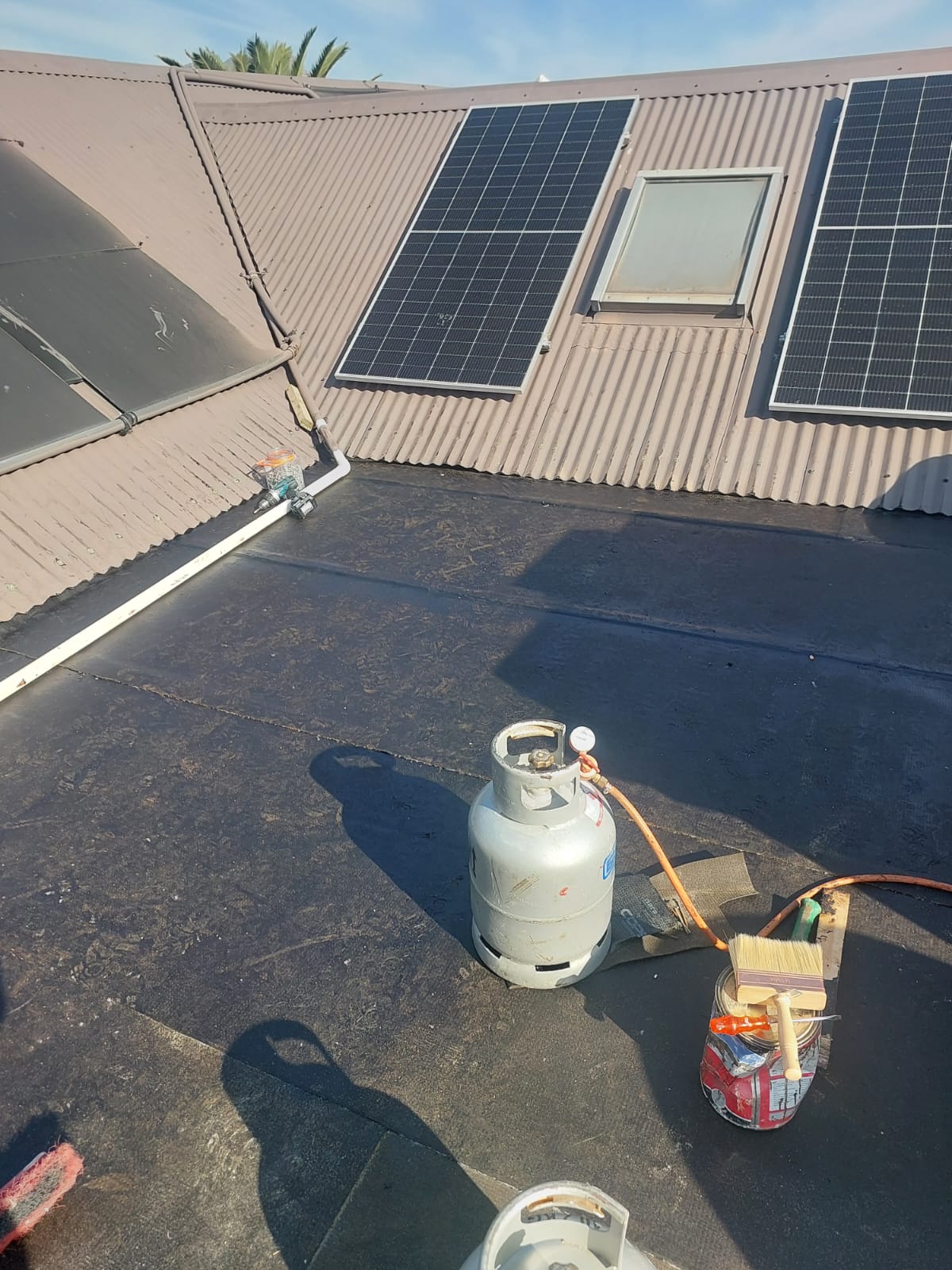 Torch-On Waterproofing